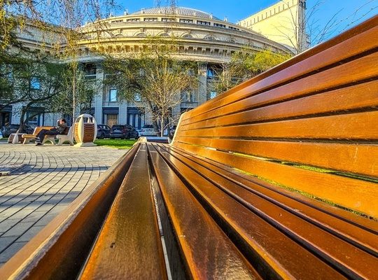 Сияние вечера в Новосибирске