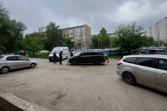 ДТП с участием ребёнка на самокате в Новосибирске